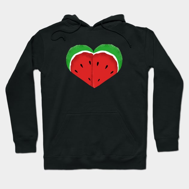 Watermelon love Hoodie by ya studio